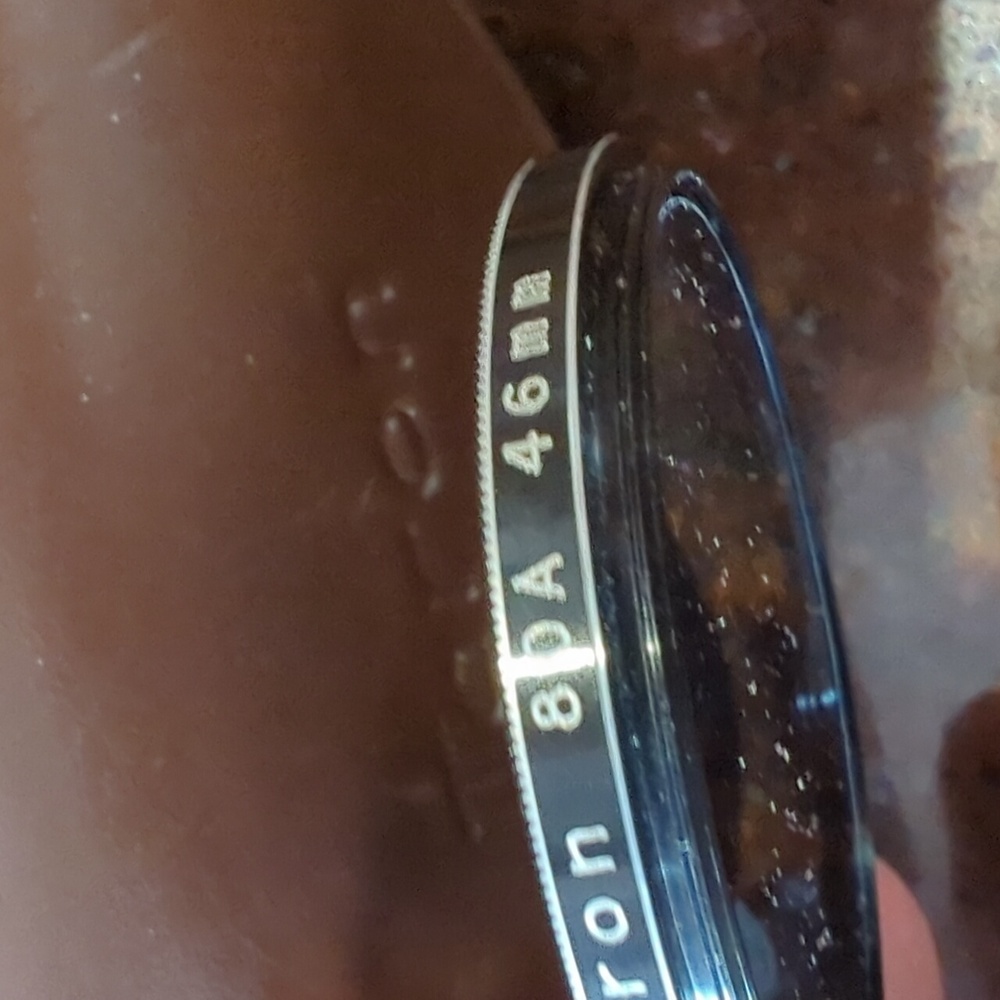 Taron 46 mm lenses, UV, 85A, 80A - Picture 3 of 6